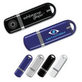 USB 2.0 Rectangle Flash Drive BE w/ Loop End - 2 5/8" Long (16 GB)